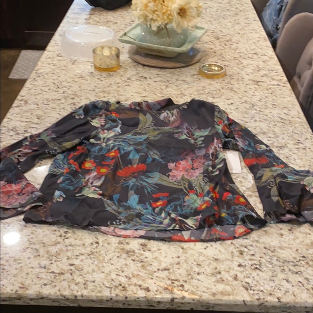 Floral Karen Kane Top